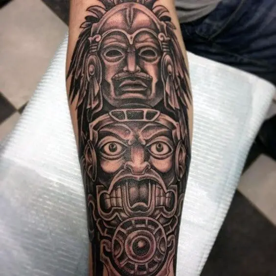 Aztec Totem Pole Tattoo 2 66+ Aztec Tattoo Designs That Will Make Your Heart Beat Faster