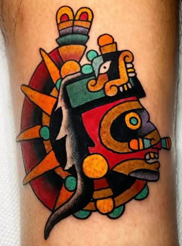 Aztec Traditional Tattoos 2 66+ Aztec Tattoo Designs That Will Make Your Heart Beat Faster