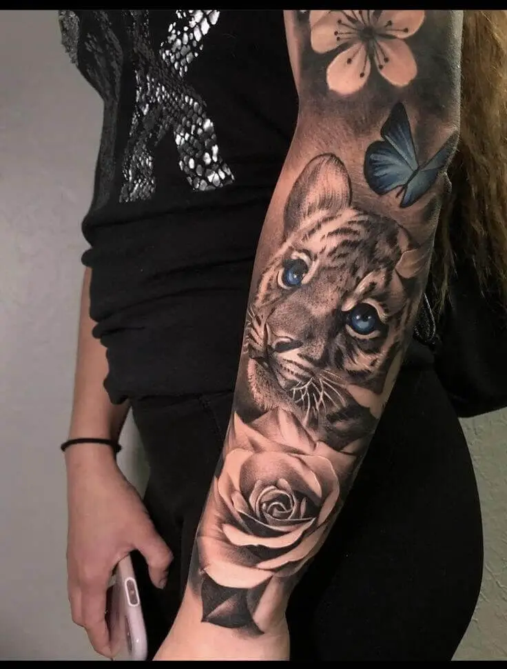Baby Tiger Tattoo 36+ Tiger Tattoo Designs for Men and Women in 2022