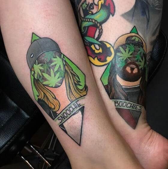 Best Friend Weed Tattoos 5 100+ Amazing Weed Tattoo Ideas That Will Get You High