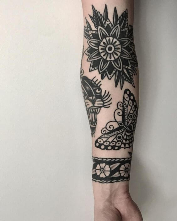 Black And White Traditional Tattoo 3 Traditional Tattoos (100+ Inspiration Tattoos)