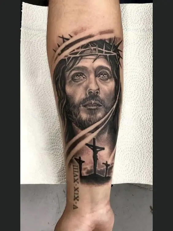 26 Beautiful Jesus Tattoo Ideas for Men in 2022 - Inked Celeb