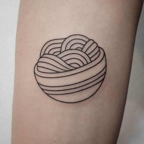 Bowl Of Pasta Tattoo 8 Pasta Tattoos: The Most Interesting Meaning Behind This Popular Trend (2022)