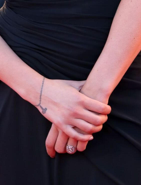 Bracelet Tattoo 0 Scarlett Johansson's Tattoos: Everything You Need To Know