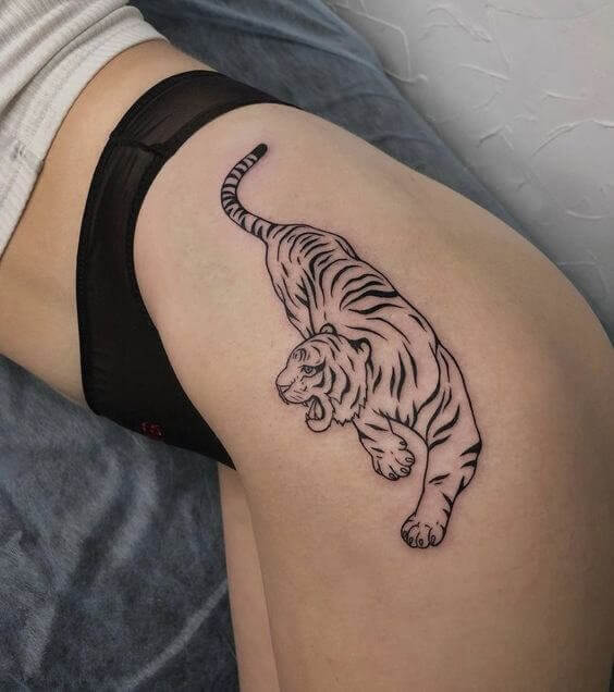 Chinese Tiger Tattoo 4 36+ Tiger Tattoo Designs for Men and Women in 2022