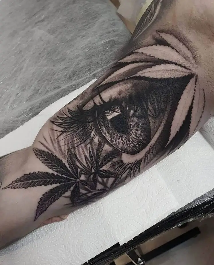 Cool Weed Tattoos 11 100+ Amazing Weed Tattoo Ideas That Will Get You High