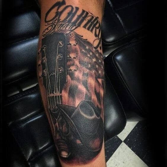 Country Music Tattoos For Guys Country Tattoos for Guys (30+ Best Tattoos for Men)