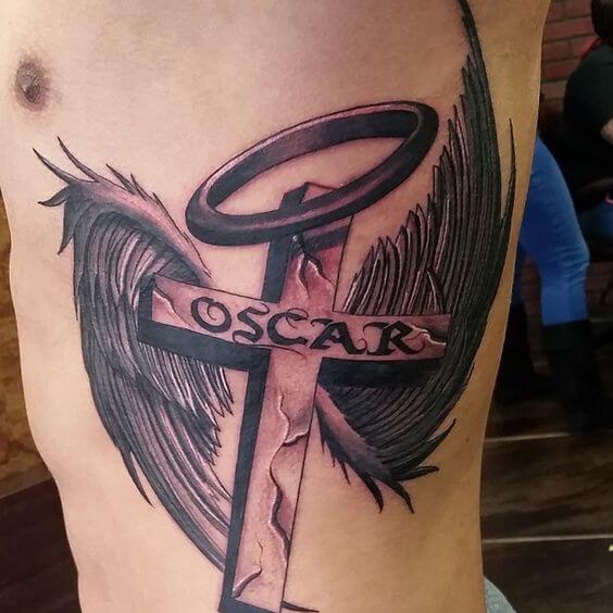 Cross with Angel Wings 3 Top 20 Angel Wings Tattoo Design: Find Your Perfect Angel Wings Tattoo