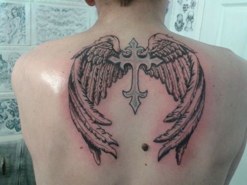 Cross with Angel Wings Top 20 Angel Wings Tattoo Design: Find Your Perfect Angel Wings Tattoo