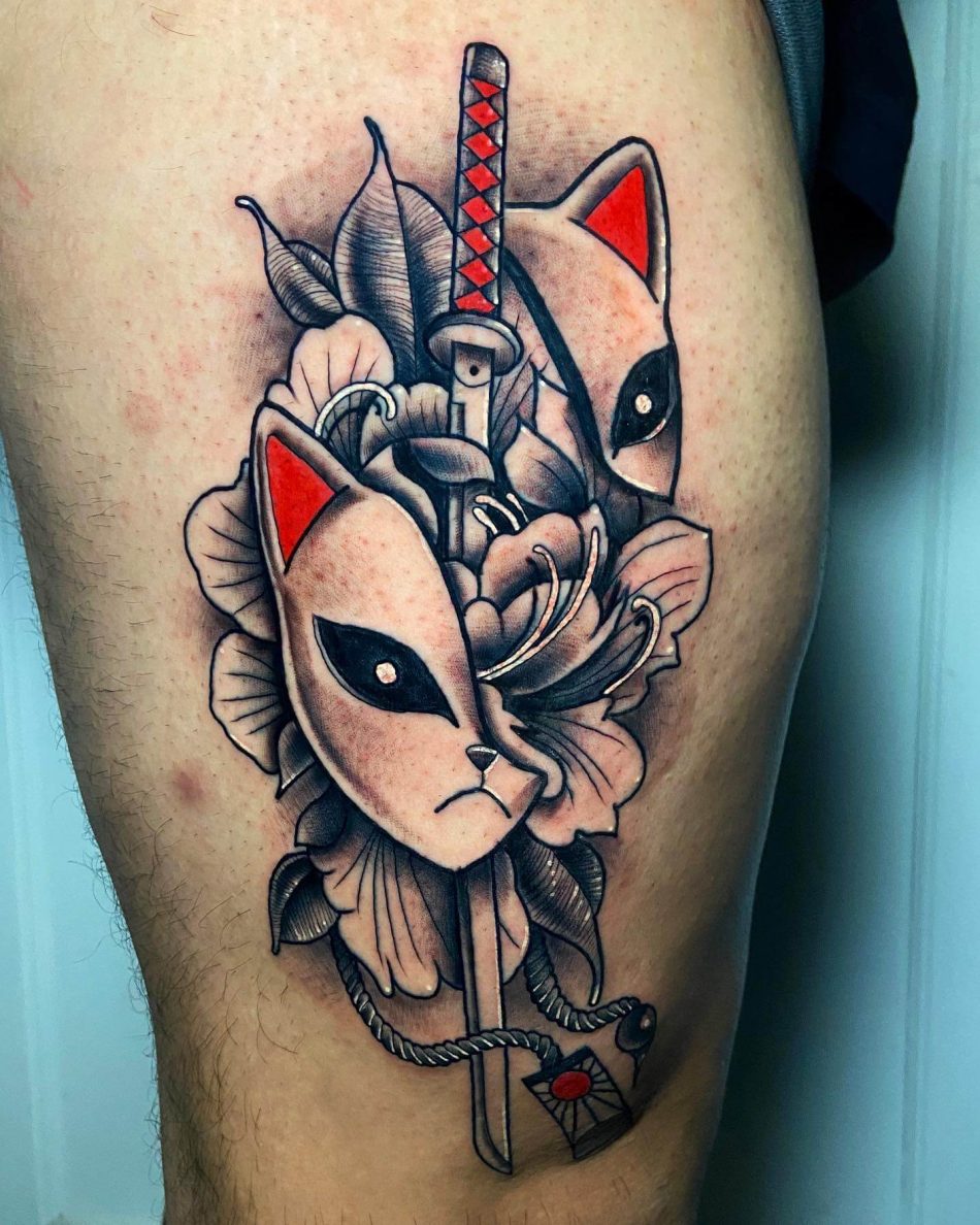 Demon Slayer Tattoos (100+ Amazing Tattoos For Your Body) - Inked Celeb