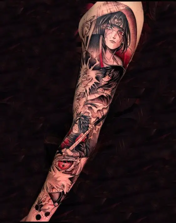 Demon Slayer Tattoo Sleeve 4 Demon Slayer Tattoos (100+ Amazing Tattoos For Your Body)