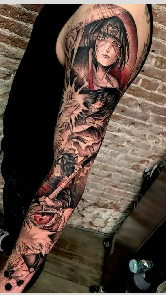 Demon Slayer Tattoo Sleeve 5 Demon Slayer Tattoos (100+ Amazing Tattoos For Your Body)