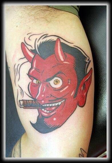Devil Smoking Weed Tattoo 100+ Amazing Weed Tattoo Ideas That Will Get You High