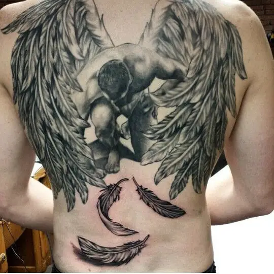 Fallen Angel Wings Tattoo 5 Top 20 Angel Wings Tattoo Design: Find Your Perfect Angel Wings Tattoo