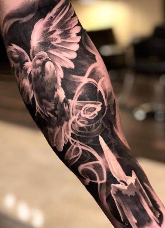 Forearm Dove Tattoo 2 Forearm Tattoo Designs - Ideas and Meaning