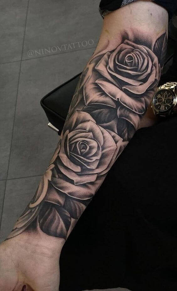 Forearm Rose Tattoo Forearm Tattoo Designs - Ideas and Meaning