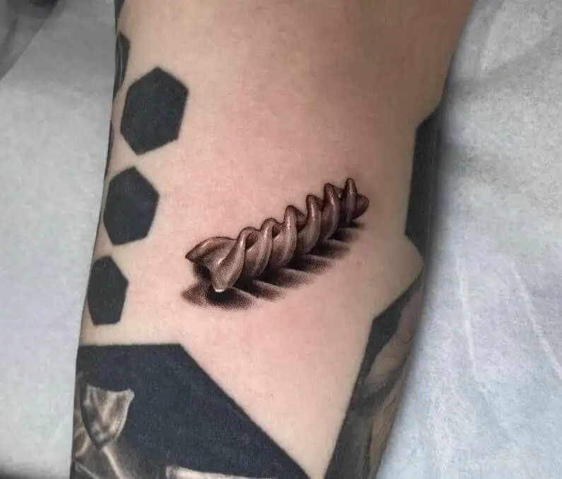 Fusilli Pasta Tattoo 3 Pasta Tattoos: The Most Interesting Meaning Behind This Popular Trend (2022)