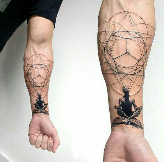 Geometric Forearm Tattoo 2 Forearm Tattoo Designs - Ideas and Meaning