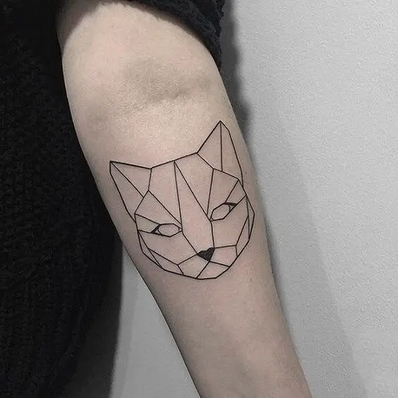 Geometric Lynx Tattoo 5 Lynx Tattoo: Everything You Need To Know (30+ Cool Design Ideas)