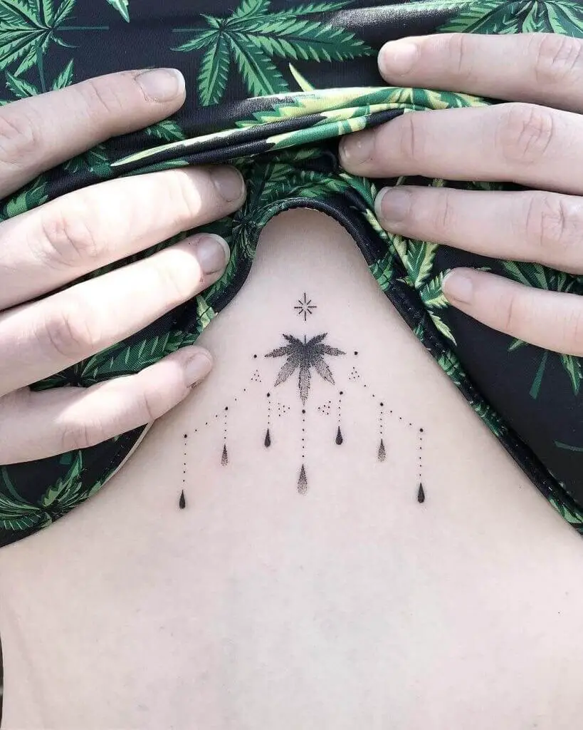 Girly Weed Tattoos 2 100+ Amazing Weed Tattoo Ideas That Will Get You High
