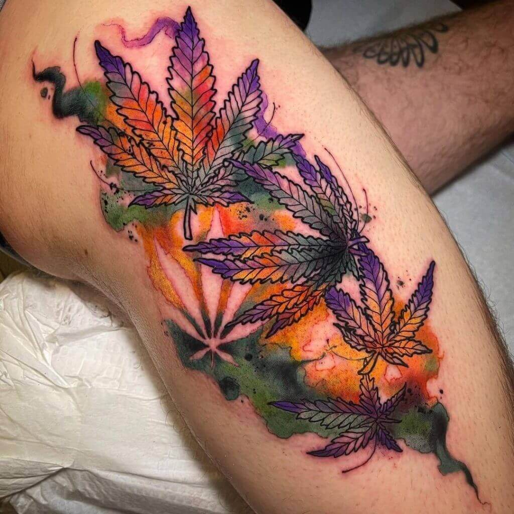 Girly Weed Tattoos 100+ Amazing Weed Tattoo Ideas That Will Get You High