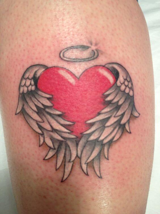 Heart with Angel Wing Tattoos 3 Top 20 Angel Wings Tattoo Design: Find Your Perfect Angel Wings Tattoo