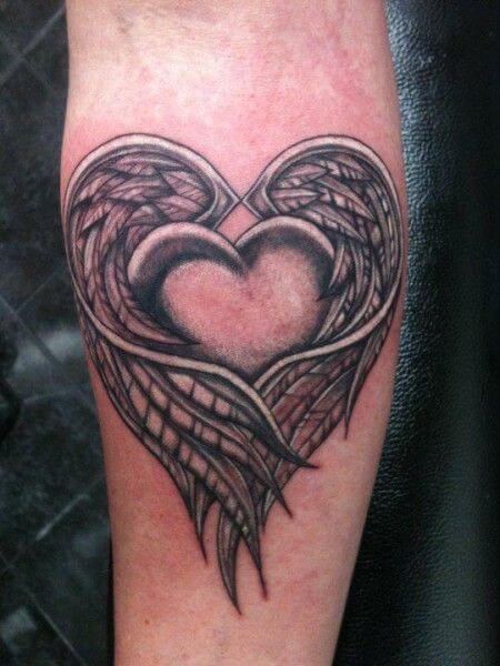Heart with Angel Wing Tattoos 5 Top 20 Angel Wings Tattoo Design: Find Your Perfect Angel Wings Tattoo