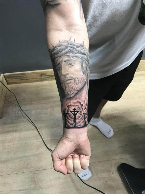 Jesus Forearm Tattoo 3 Forearm Tattoo Designs - Ideas and Meaning