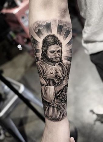 Jesus Forearm Tattoo 4 Forearm Tattoo Designs - Ideas and Meaning