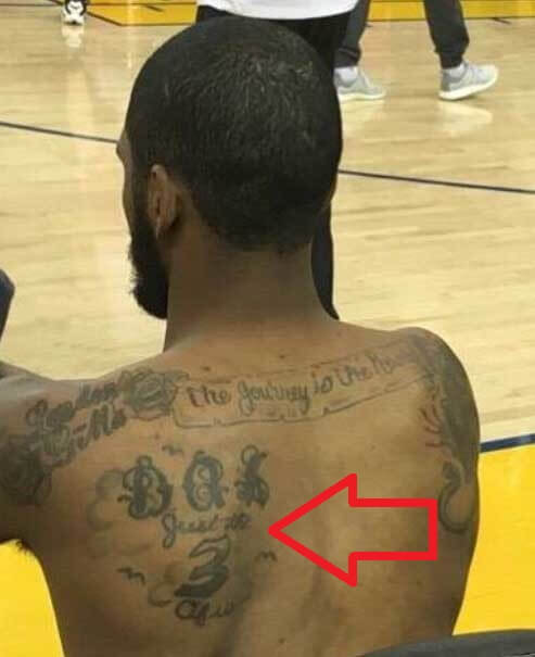 Kyrie Irving Tattoo 13 Kyrie Irving Tattoos: How Many Does He Have?