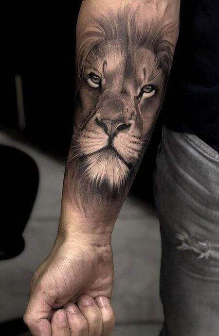Lion Forearm Tattoo 2 Forearm Tattoo Designs - Ideas and Meaning