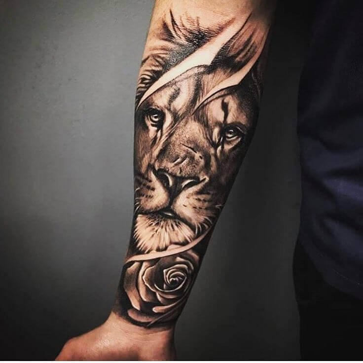 Lion Forearm Tattoo 4 Forearm Tattoo Designs - Ideas and Meaning