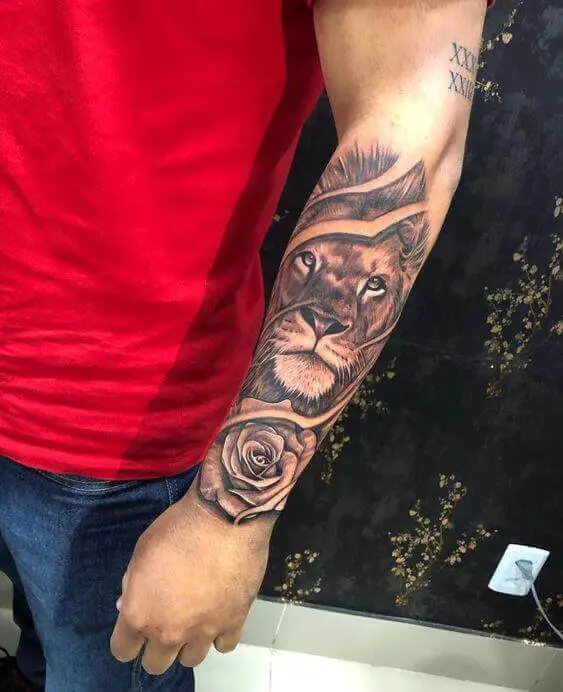 Lion Forearm Tattoo 8 Forearm Tattoo Designs - Ideas and Meaning
