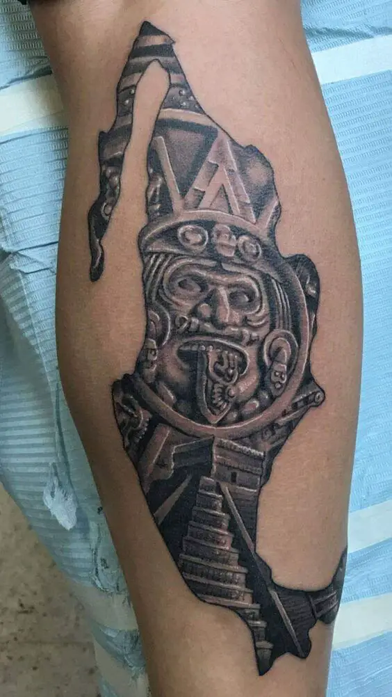 Meaningful Aztec Tattoos 66+ Aztec Tattoo Designs That Will Make Your Heart Beat Faster