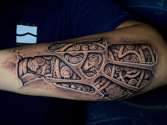 Mexican Aztec Tattoo 66+ Aztec Tattoo Designs That Will Make Your Heart Beat Faster