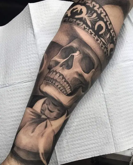 Mexican Skull Tattoo 61 Awesome Skull Tattoo Designs for Men and Women in 2022