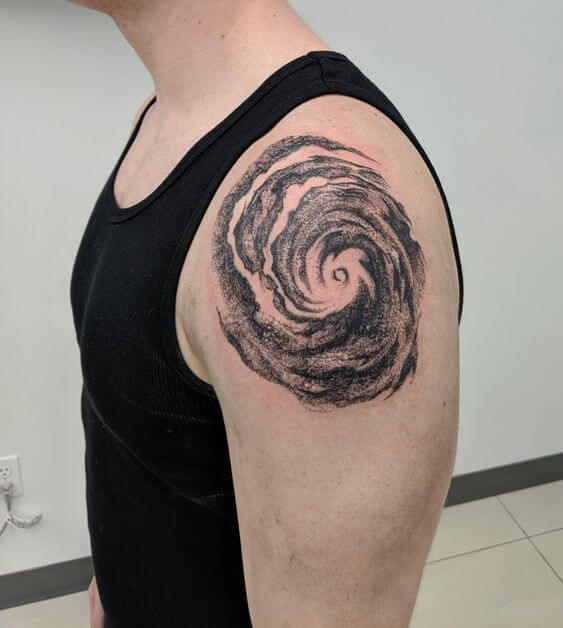 Milky Way Galaxy Tattoo Awesome Galaxy Tattoo Design Ideas for Men and Women in 2022