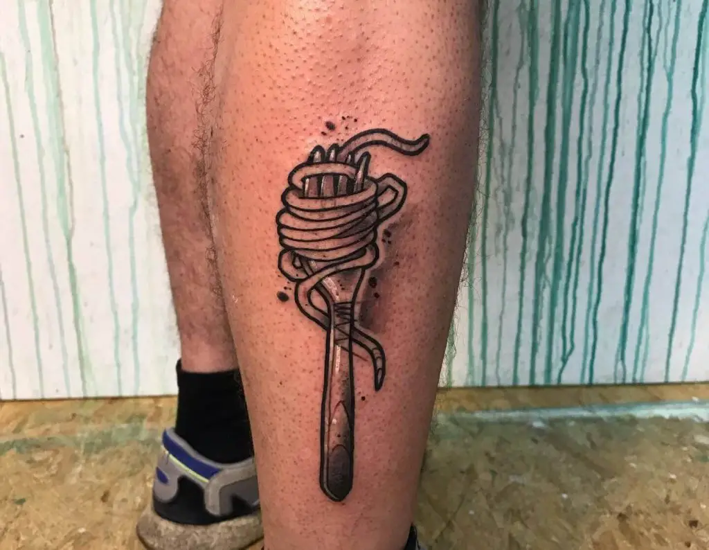 Pasta Fork Tattoo 5 Pasta Tattoos: The Most Interesting Meaning Behind This Popular Trend (2022)