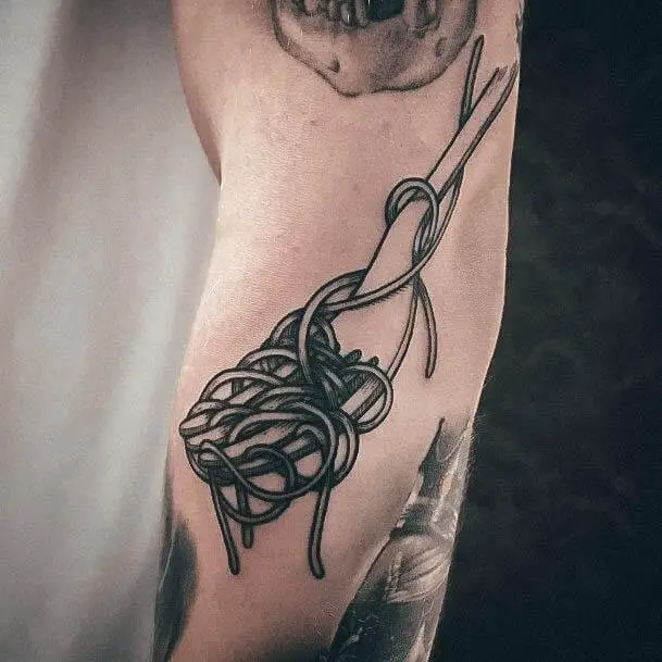 Pasta Fork Tattoo 7 Pasta Tattoos: The Most Interesting Meaning Behind This Popular Trend (2022)