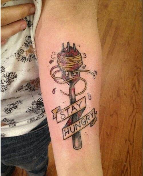 Pasta Fork Tattoo Pasta Tattoos: The Most Interesting Meaning Behind This Popular Trend (2022)