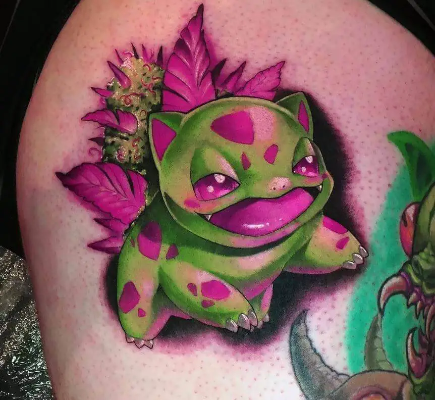 Pokemon Weed Tattoo 3 100+ Amazing Weed Tattoo Ideas That Will Get You High