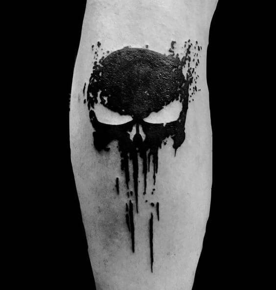 Punisher Skull Tattoo 61 Awesome Skull Tattoo Designs for Men and Women in 2022