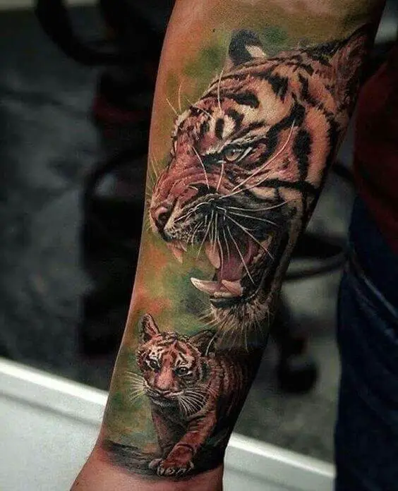 Realistic Tiger Tattoo 3 36+ Tiger Tattoo Designs for Men and Women in 2022