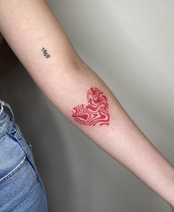 Red Heart Tattoo 59+ Awesome Heart Tattoos With Meaningful Designs