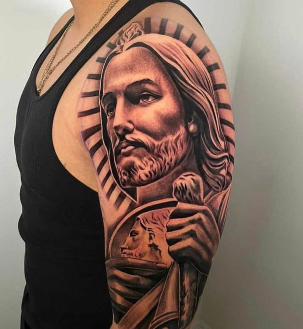 Top 12 Awesome San Judas Tattoo Ideas in 2022 Inked Celeb