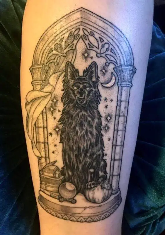 Sirius Blacks portrait tattoo 8 Sirius Black's Tattoos: Everything You Need to Know (A Complete Guide)