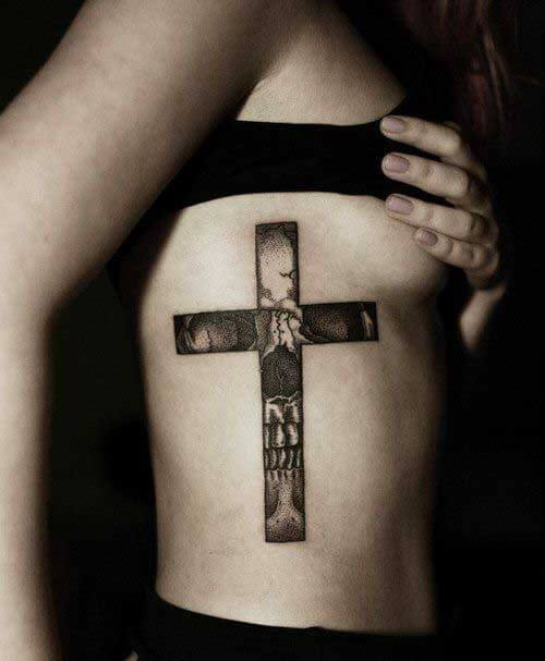 Skull And Cross Tattoo 61 Awesome Skull Tattoo Designs for Men and Women in 2022