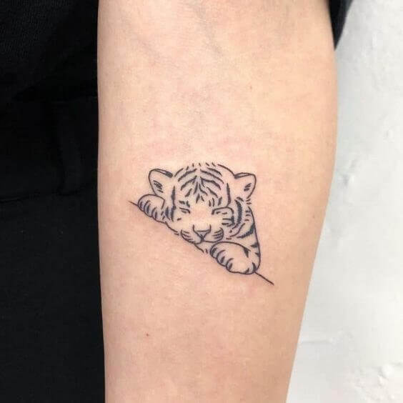 Sleeping Tiger Tattoo 36+ Tiger Tattoo Designs for Men and Women in 2022