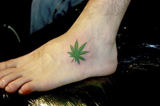 Small Weed Leaf Tattoo 8 100+ Amazing Weed Tattoo Ideas That Will Get You High