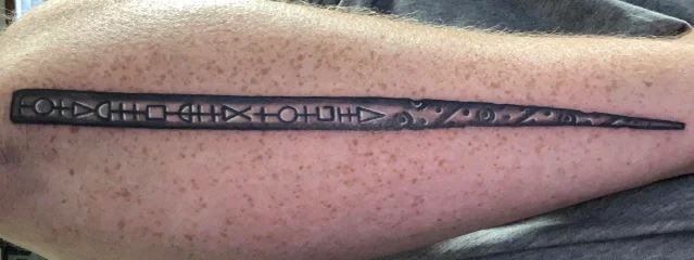 The tattoo of Sirius Blacks magic wand 2 Sirius Black's Tattoos: Everything You Need to Know (A Complete Guide)